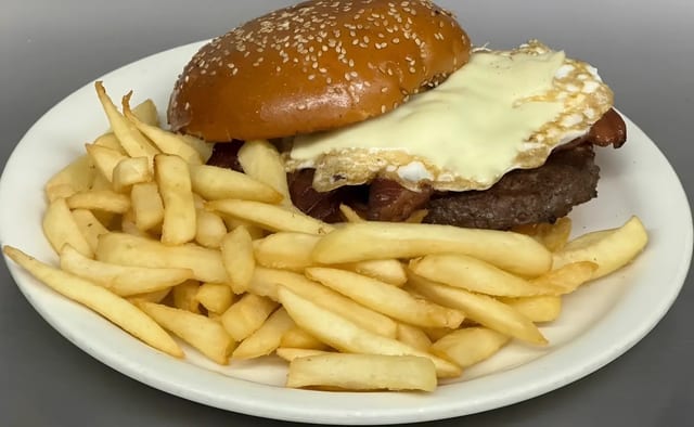 Good Morning Burger Deluxe.