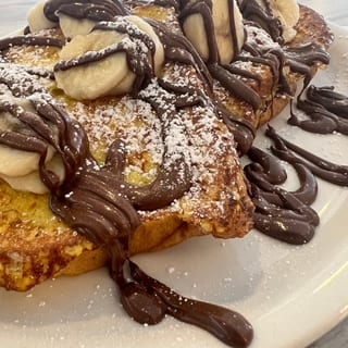 Banana Nutella French Toast