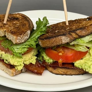 Avocado BLT on sourdough