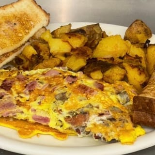Meat lovers Omelet