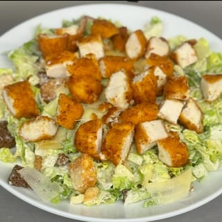 Crispy Chicken Caesar Salad