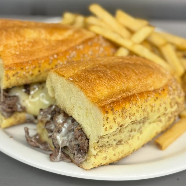 Indulge in Our Philly Cheese Steak