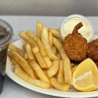 Fried Shrimp (7)Combo FF